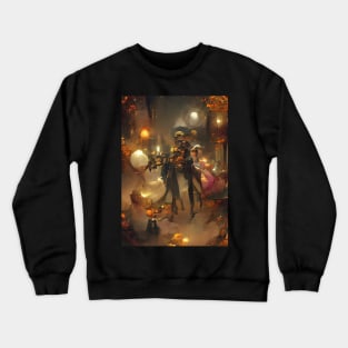 PARIS BALLROOM ON HALLOWEEN Crewneck Sweatshirt